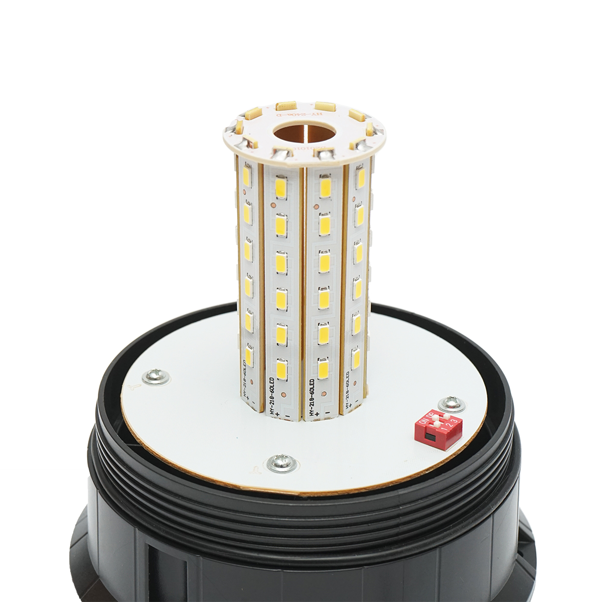 Girofar led 12-24V cu 3 functii si talpa magnetica IP65 - imagine 4