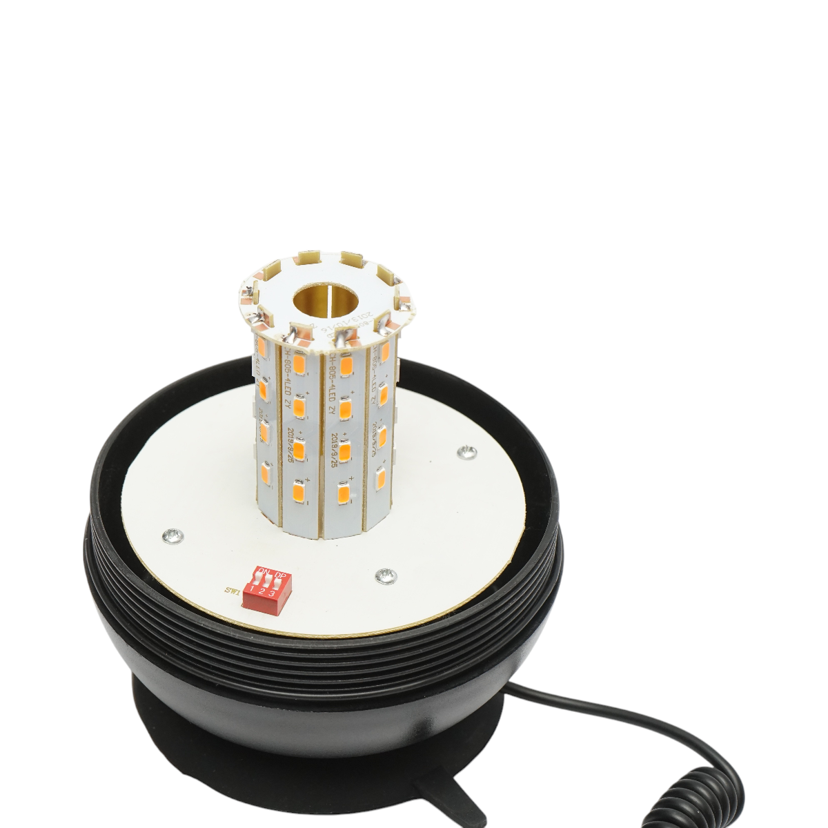 Girofar LED 12-24V cu 3 functii si talpa magnetica IP65 - imagine 4