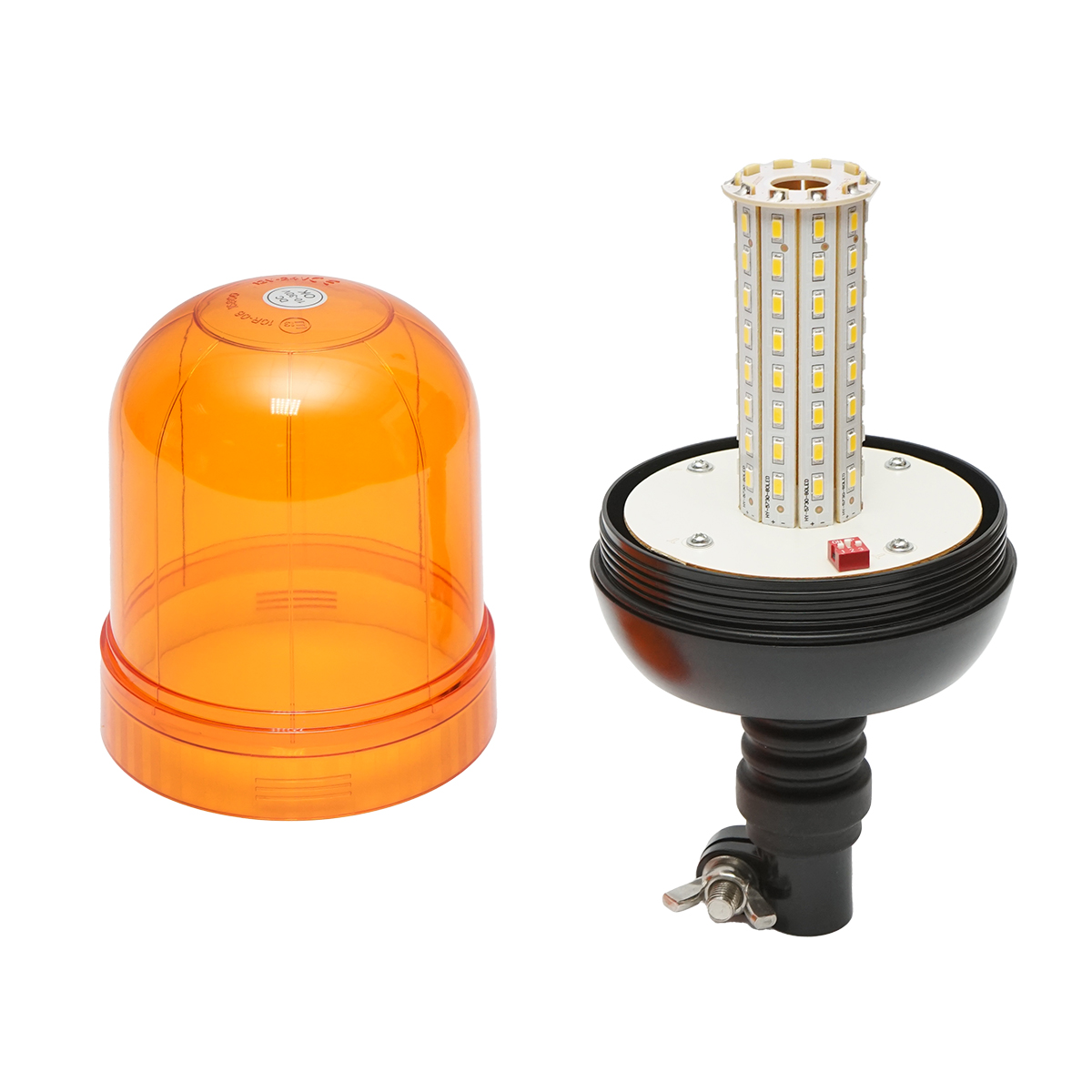 Girofar led 12-24V pentru suport picior cu 3 functii IP65 - imagine 3