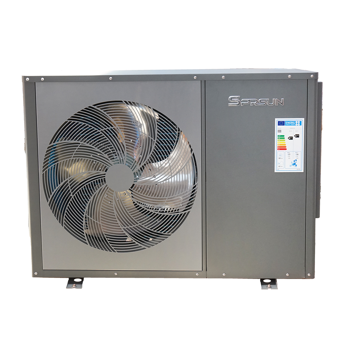 Pompa de caldura aer-apa monobloc 9.5 KW, 220V, A+++ IPX4 SPRSUN