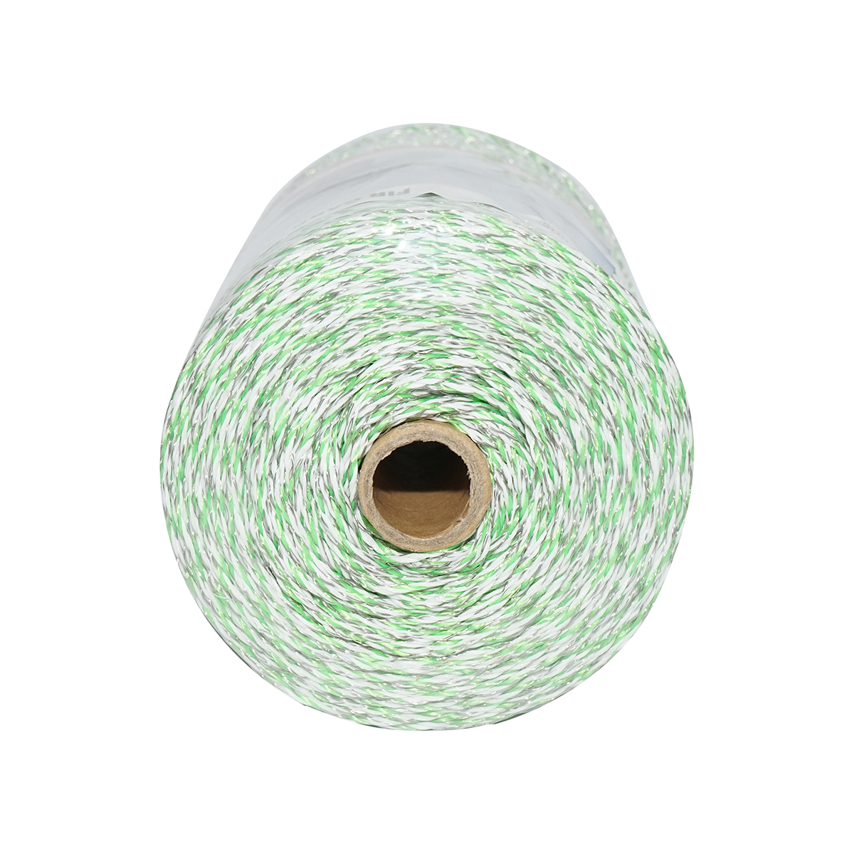 Rola fir verde-alb fi 3mm 6x0.3mm SS 0.31 Ohm/m, 500m gard electric Breckner Germany - imagine 4