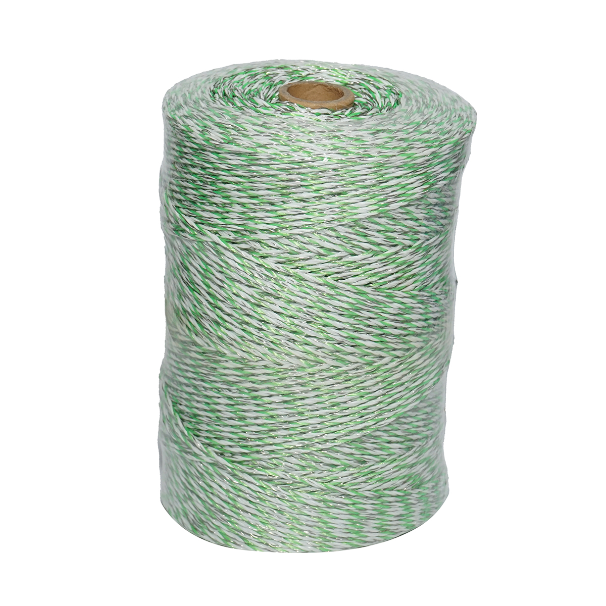 Rola fir verde-alb fi 3mm 6x0.3mm SS 0.31 Ohm/m, 500m gard electric Breckner Germany - imagine 3