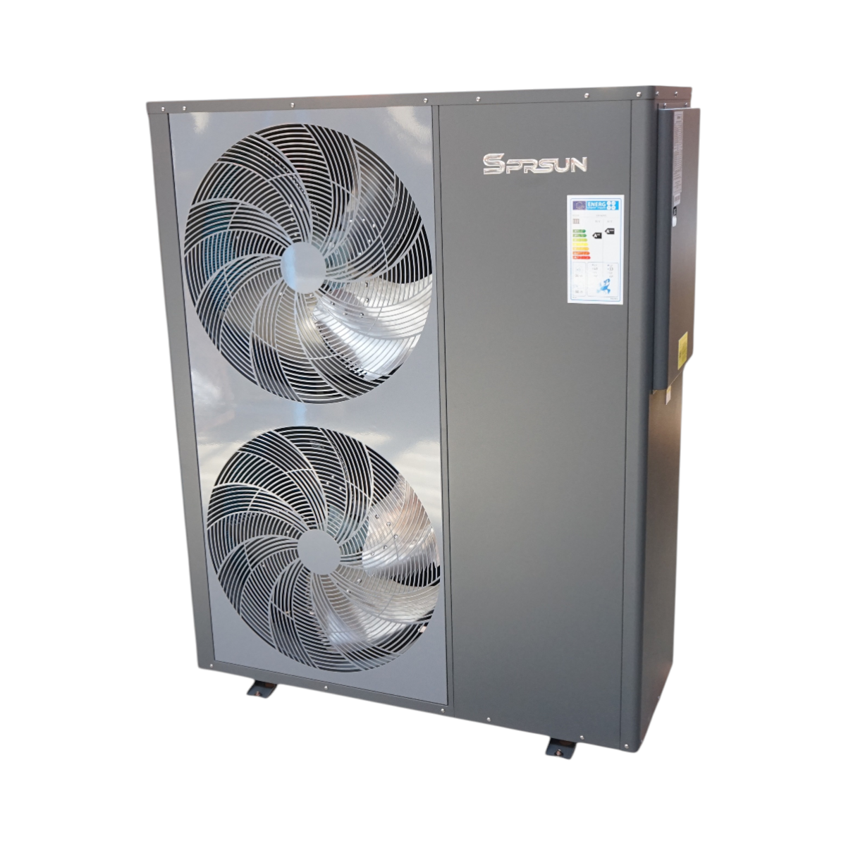 Pompa de caldura aer-apa monobloc 22KW, 380V, A+++ IPX4 SPRSUN - imagine 3