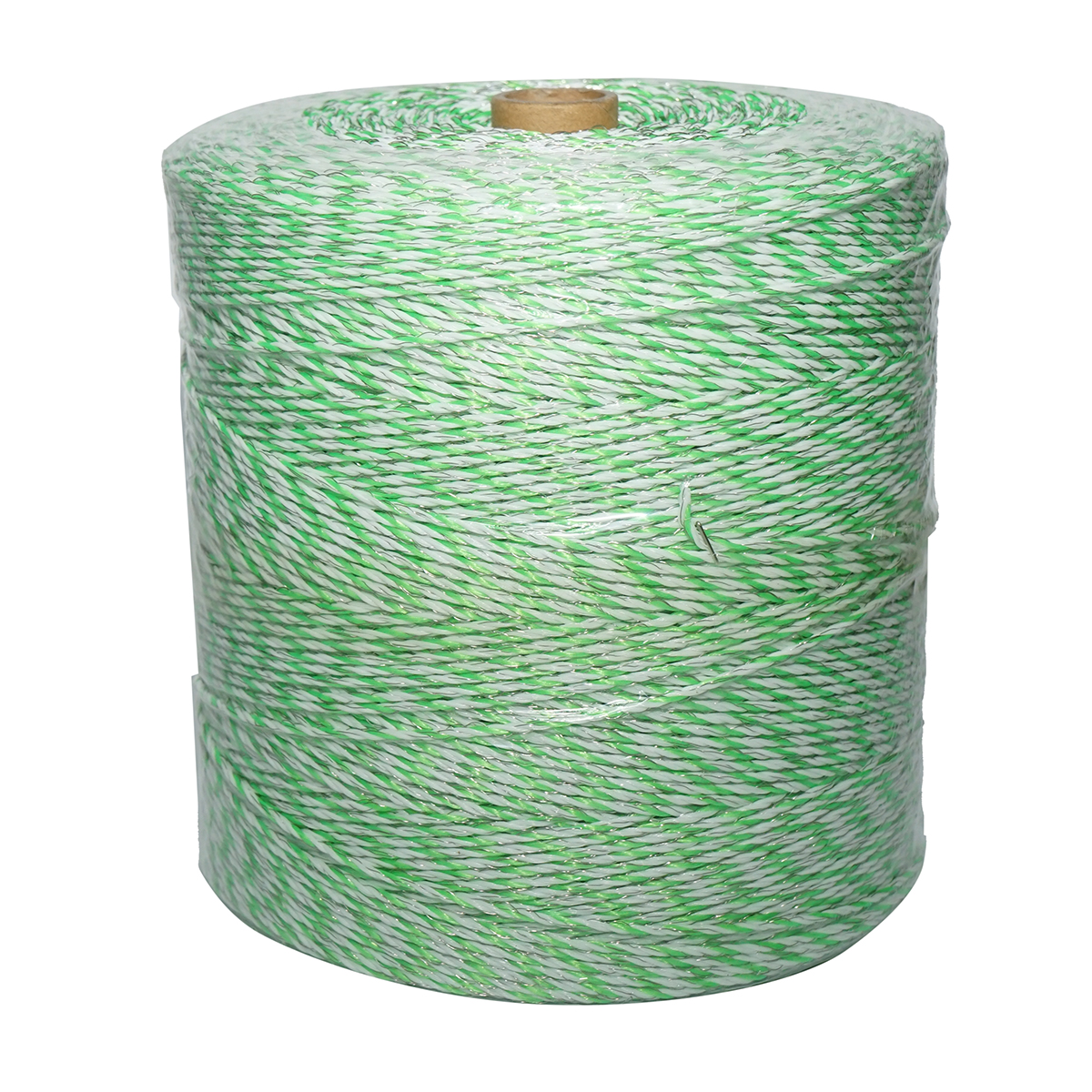 Rola fir verde fluorescent-alb fi 2.5mm 3x0.2mm SS, 1x0.25mm Cu, 1000m gard electric Breckner Germany - imagine 3