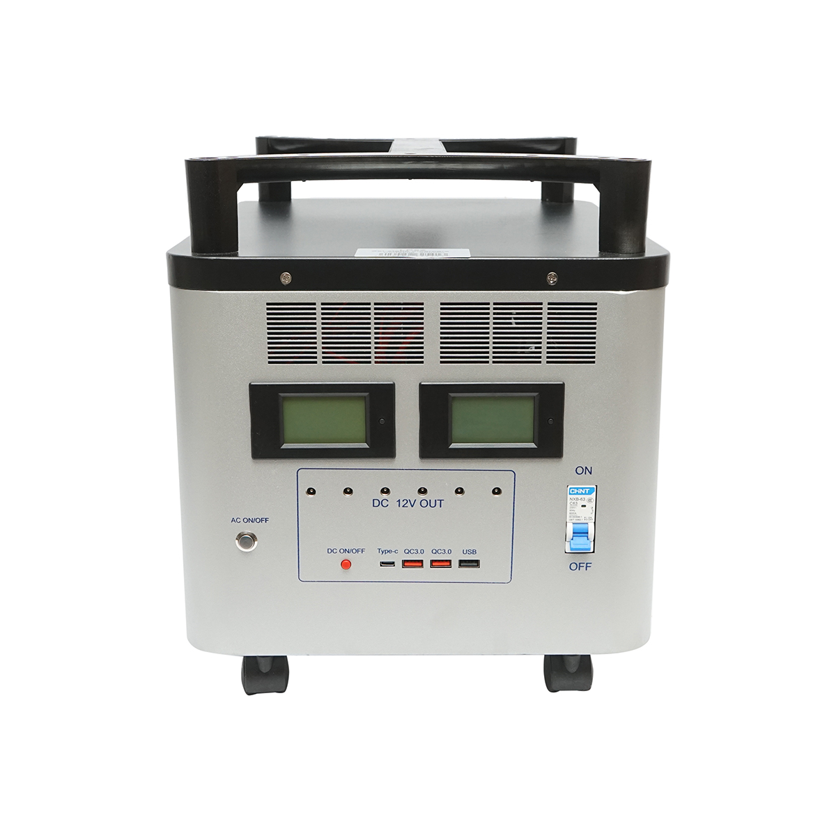 Statie portabila 2000W cu baterie LifePO4 2016Wh, 2 becuri led  3W si panou solar 200W - imagine 2