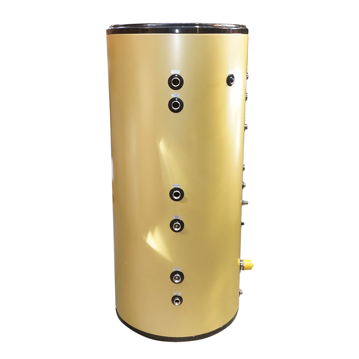 Puffer 100L, Boiler 250L apa calda presurizat 3KW, 220V pentru pompe de caldura SPRSUN - imagine 2