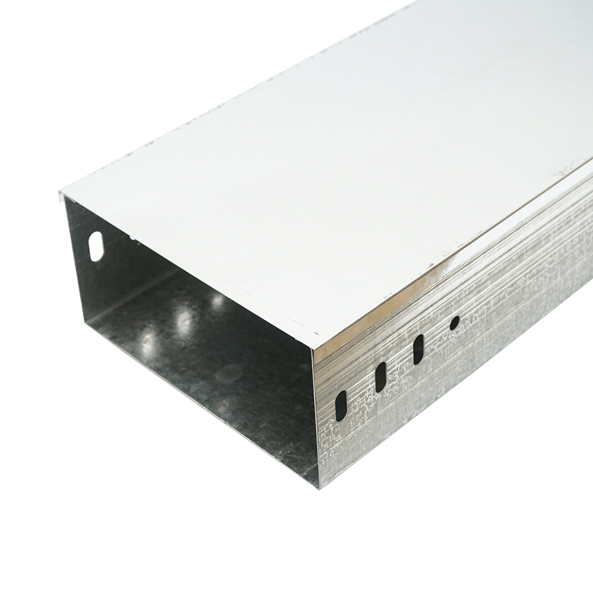 Jgheab metalic neperforat, galvanizat 100x200x2000mm - imagine 4