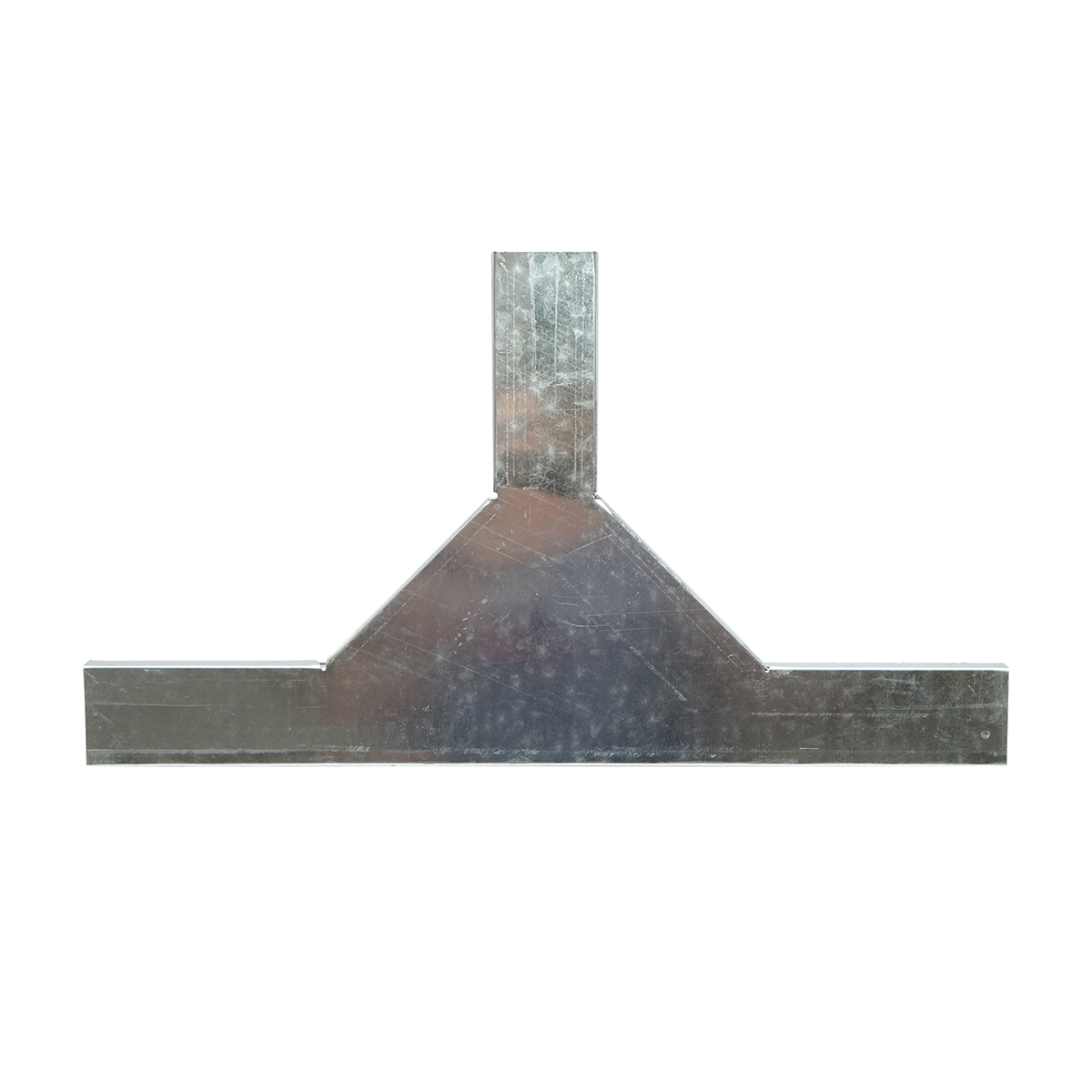 Ramificatie T orizontala din otel galvanizat pentru jgheab 25x50mm - imagine 3