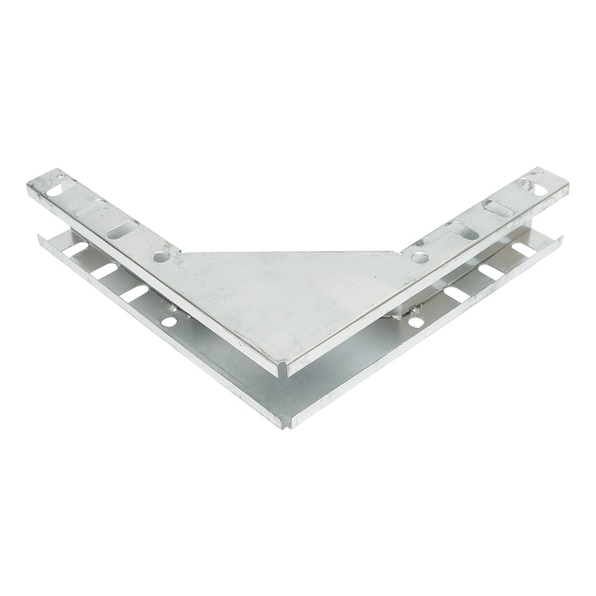 Cot vertical 90 grade de urcare din otel galvanizat pentru jgheab 25x50mm - imagine 3