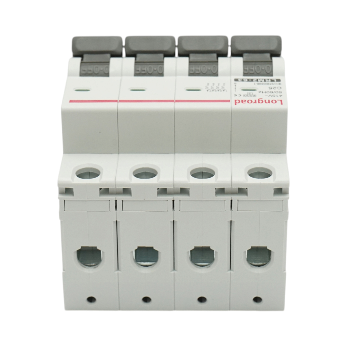 Siguranta automata intrerupator MCB 4P 25A 415VAC Longroad - imagine 3