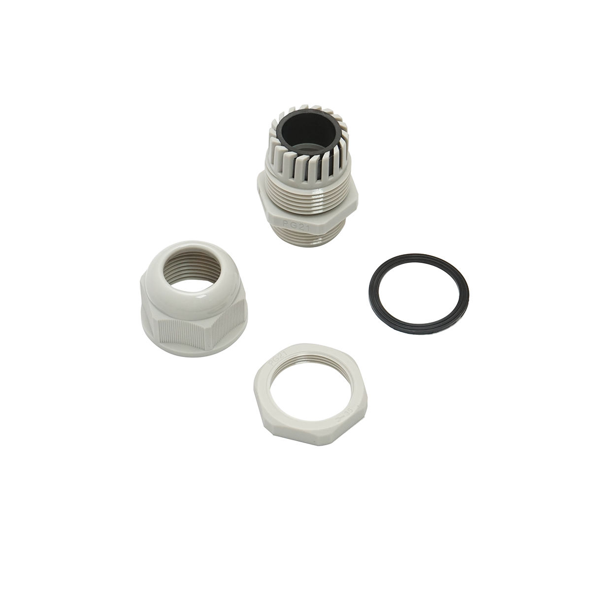 Presetupa PG21 gri ABS+EPDM IP68 Suntree - imagine 4