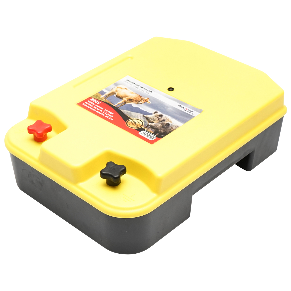 Aparat generator de impulsuri 220V 4.5 Joule, 50Km pentru gard electric Breckner Germany - imagine 3