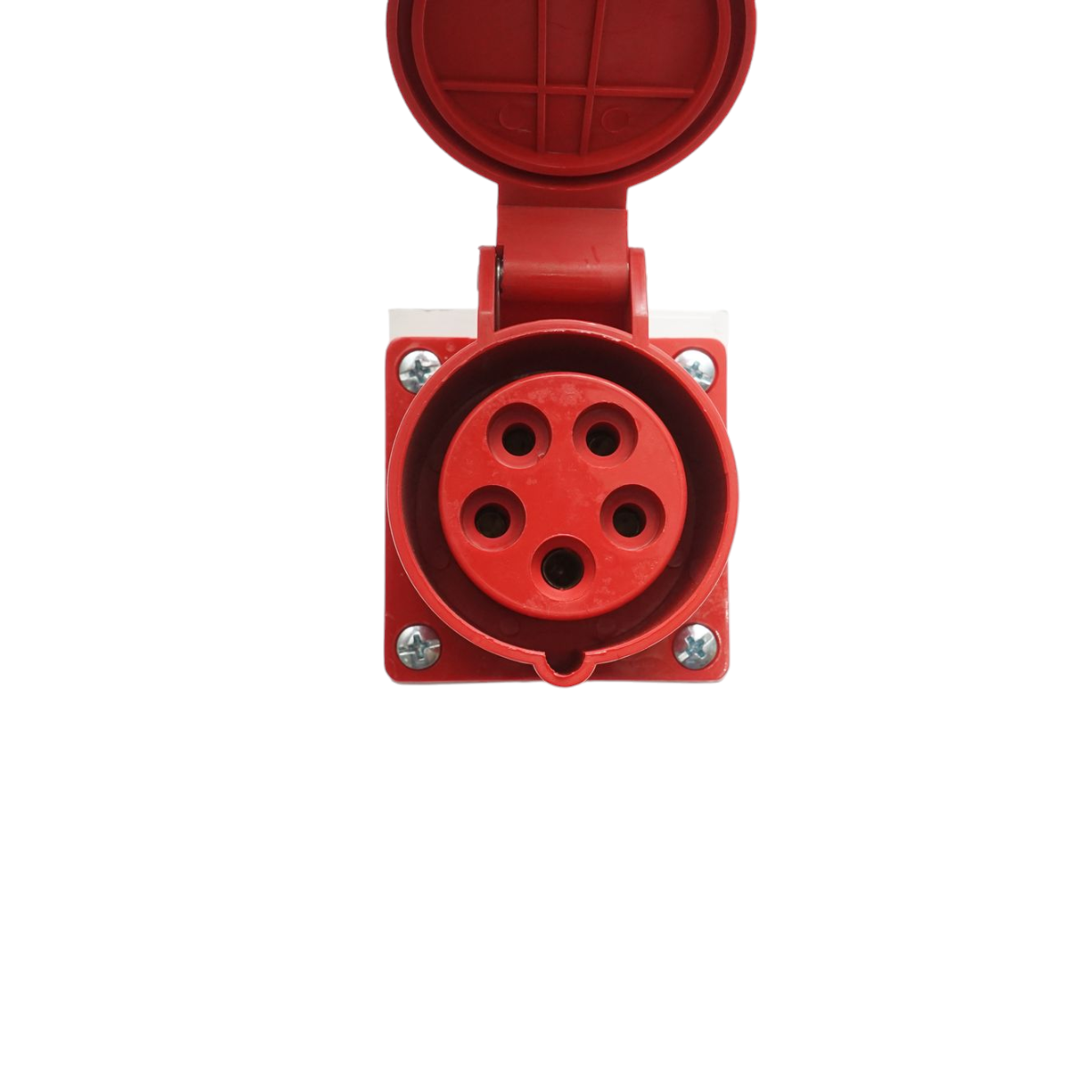 Priza industriala aparenta trifazica 16A, 380V, IP44, 6H Suntree - imagine 5