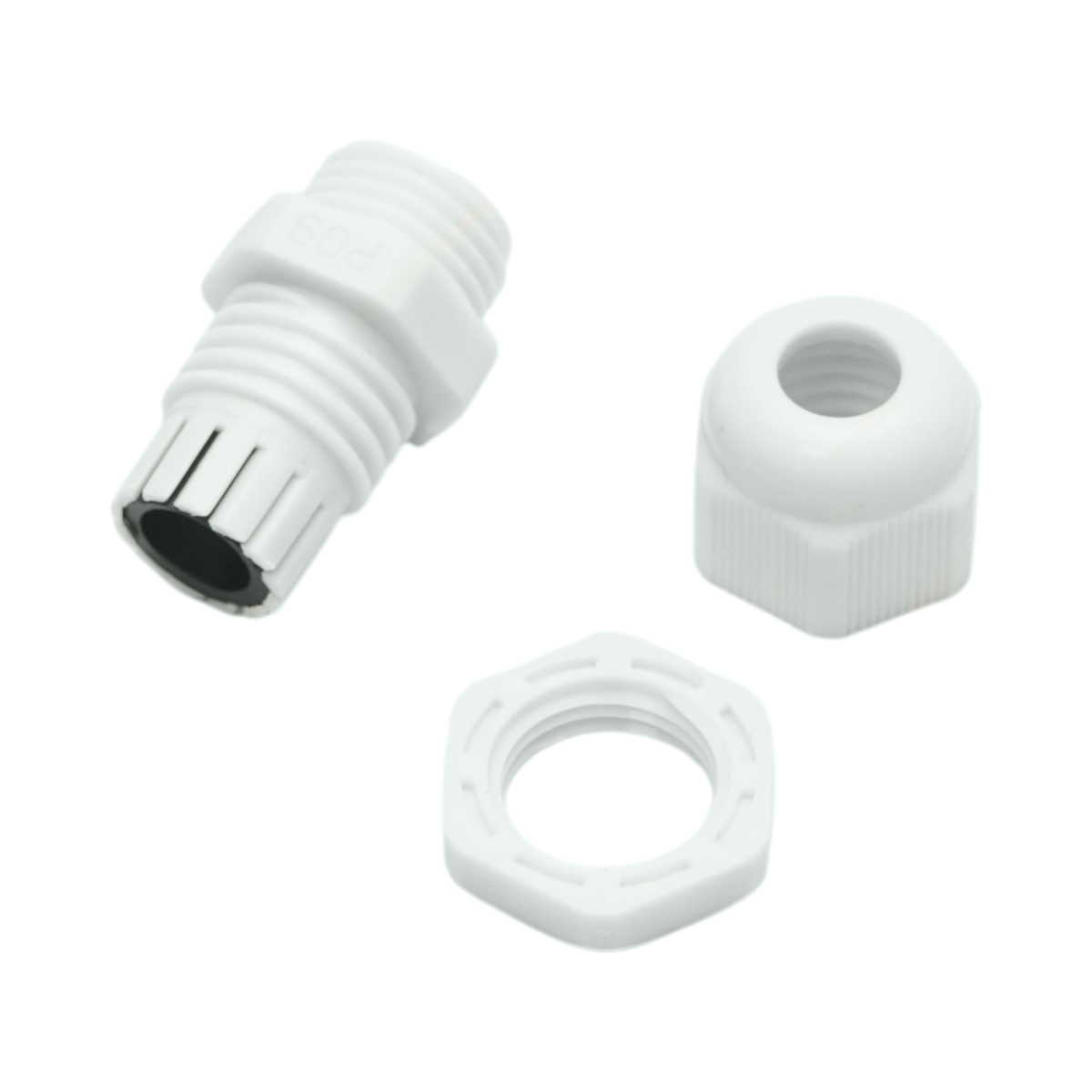 Presetupa PG9 gri ABS+EPDM IP68 Longroad - imagine 4