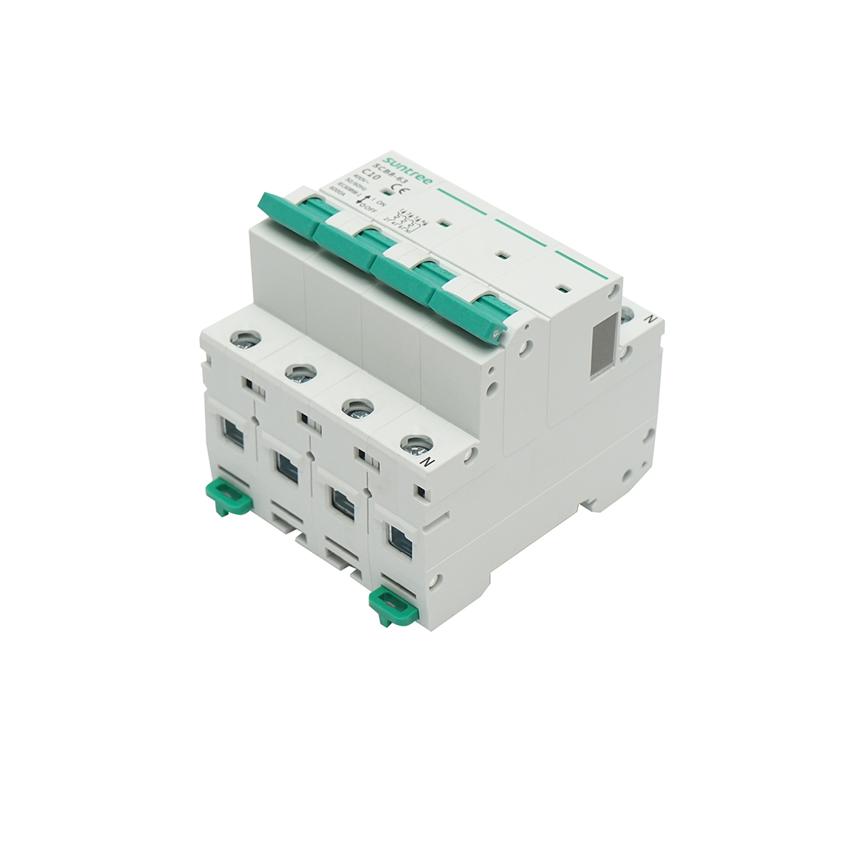 Siguranta automata tip intrerupator 3P+N, 10A 400VAC Suntree - imagine 4