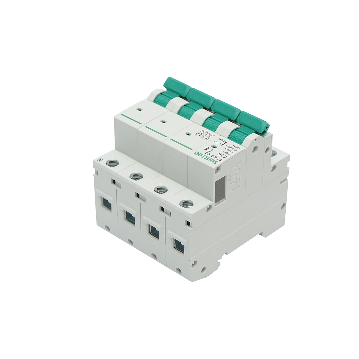 Siguranta automata tip intrerupator 3P+N, 16A 400VAC Suntree - imagine 4