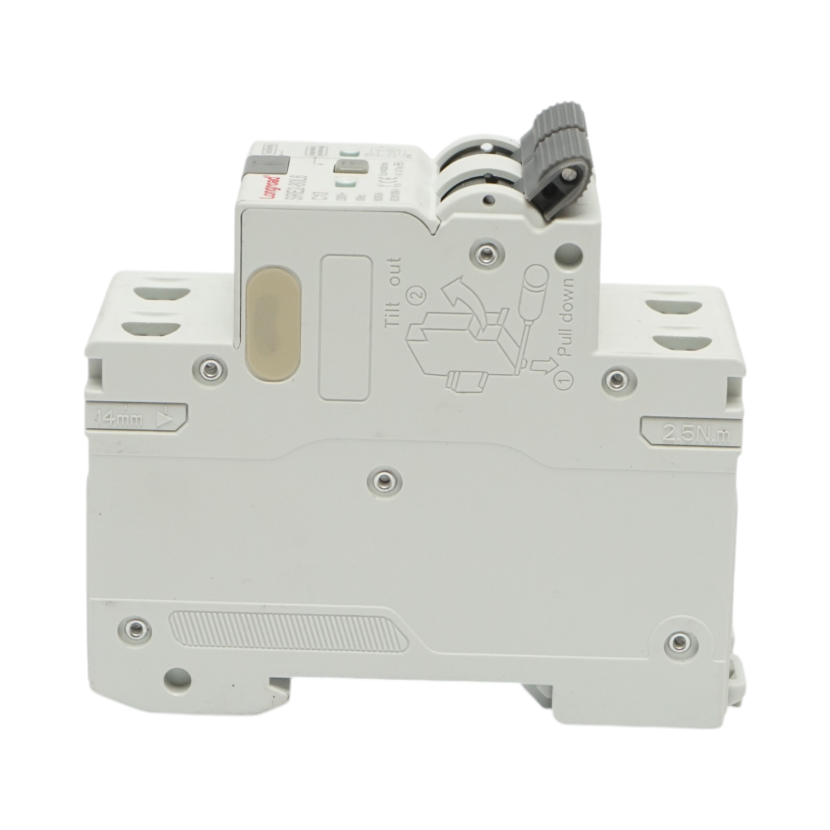 Siguranta diferentiala automata RCBO 1+N, 10A 230VAC, 300mA, 6kA Longroad - imagine 4