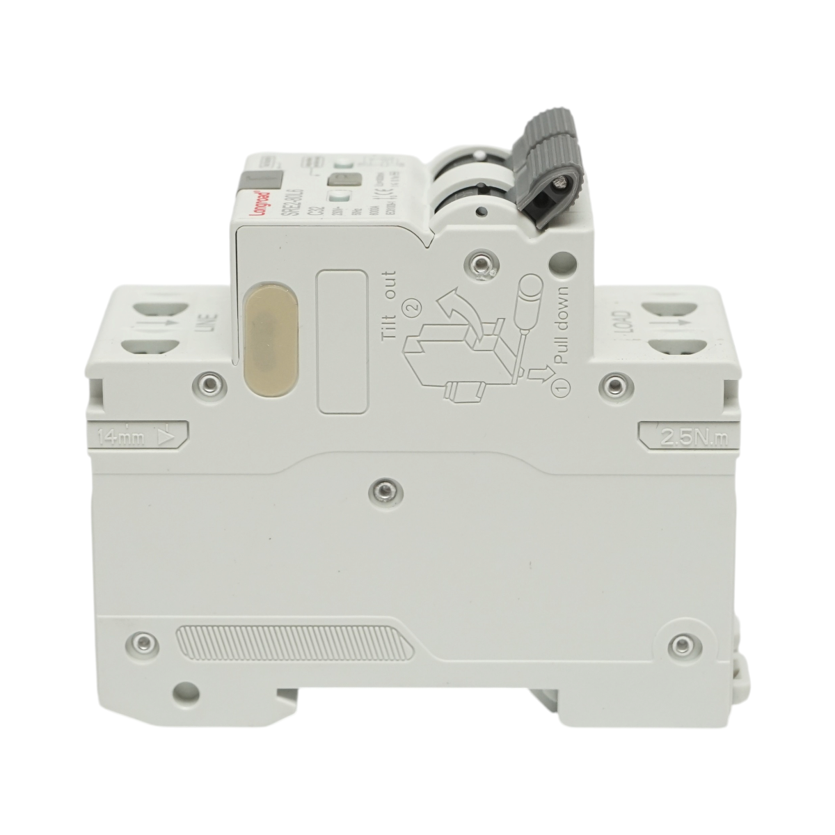 Siguranta diferentiala automata RCBO 1+N, 32A 230VAC, 300mA, 6kA Longroad - imagine 4