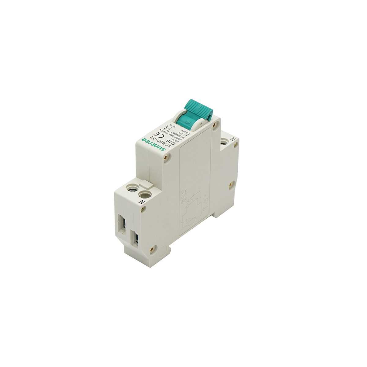 Siguranta automata bipolara 1P+N, 16A, 4.5kA Suntree - imagine 4