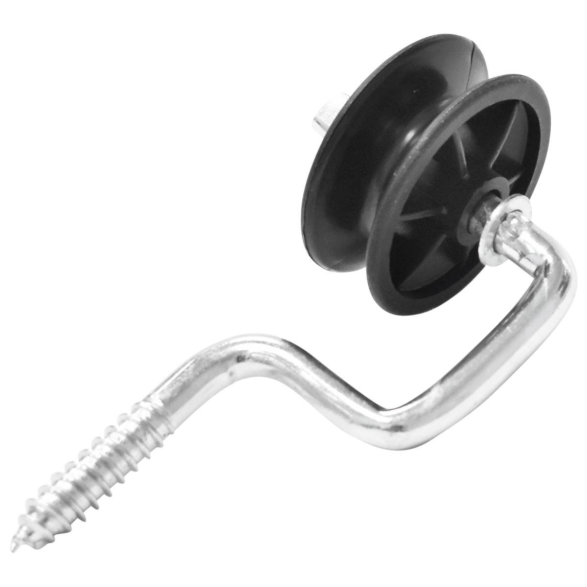 Izolator negru cu fanta fi 6.9mm 107x54mm gard electric Thor - imagine 3