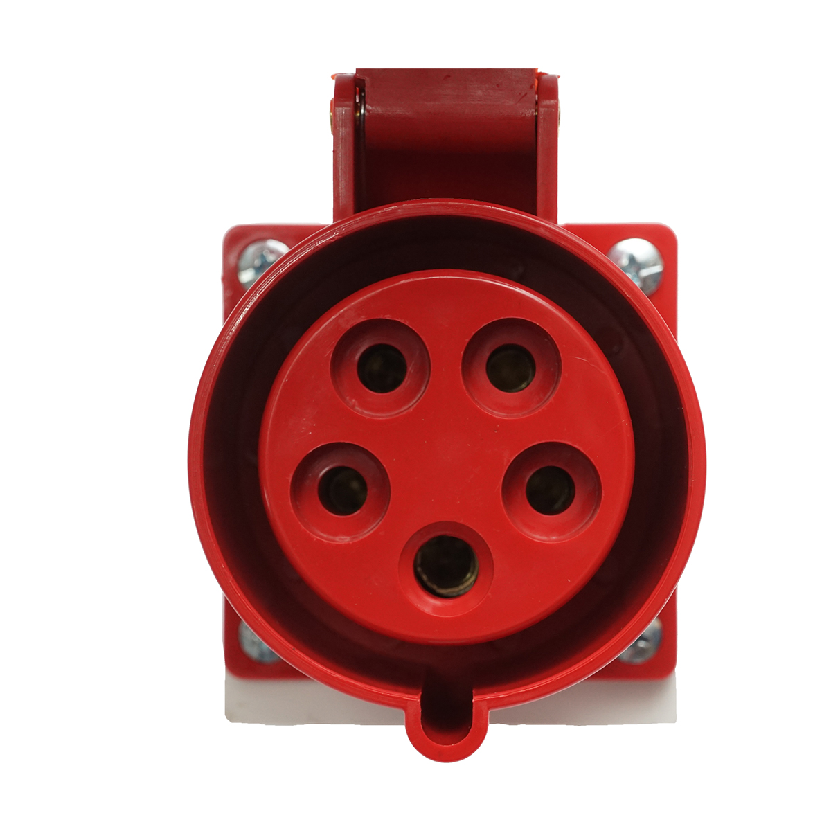 Priza industriala aparenta trifazica 32A, 380V, IP44, 6H Suntree - imagine 3