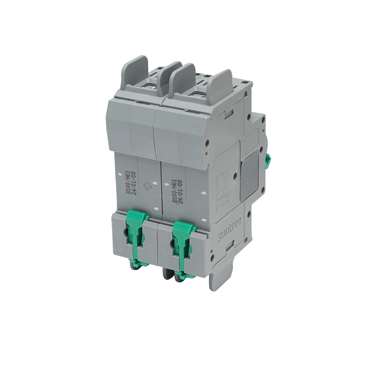 Siguranta automata pentru panouri solare 2P, 100A 600VAC Suntree - imagine 2