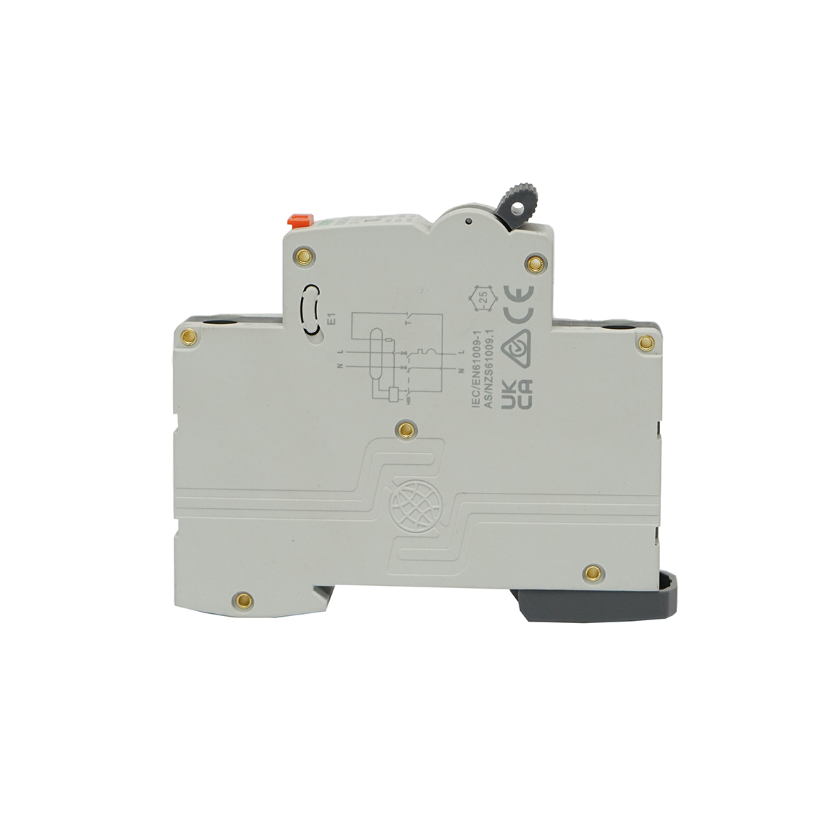 Intrerupator automata cu protectie diferentiala RCBO 1P+N 40A 30mA, AC Suntree - imagine 2