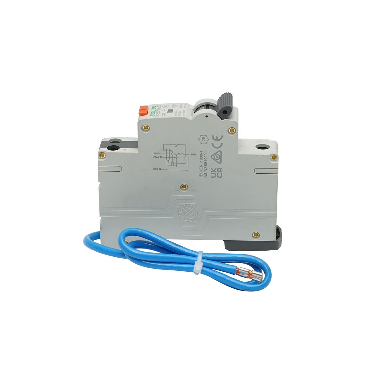 Intrerupator automata cu protectie diferentiala RCBO 1P+N 50A 30mA, AC Suntree - imagine 2