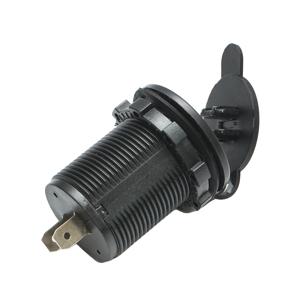 Mufa Incarcator auto 12V cu 2xUSB/1A, 2.1A Breckner Germany - imagine 3