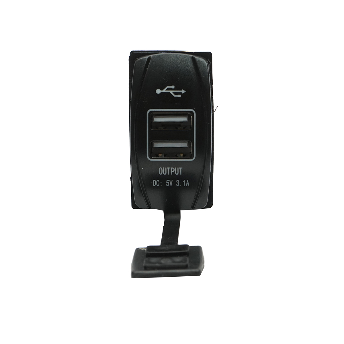 Priza, incarcator cu 2 x porturi USB, 5V, 3.1A universal - imagine 2
