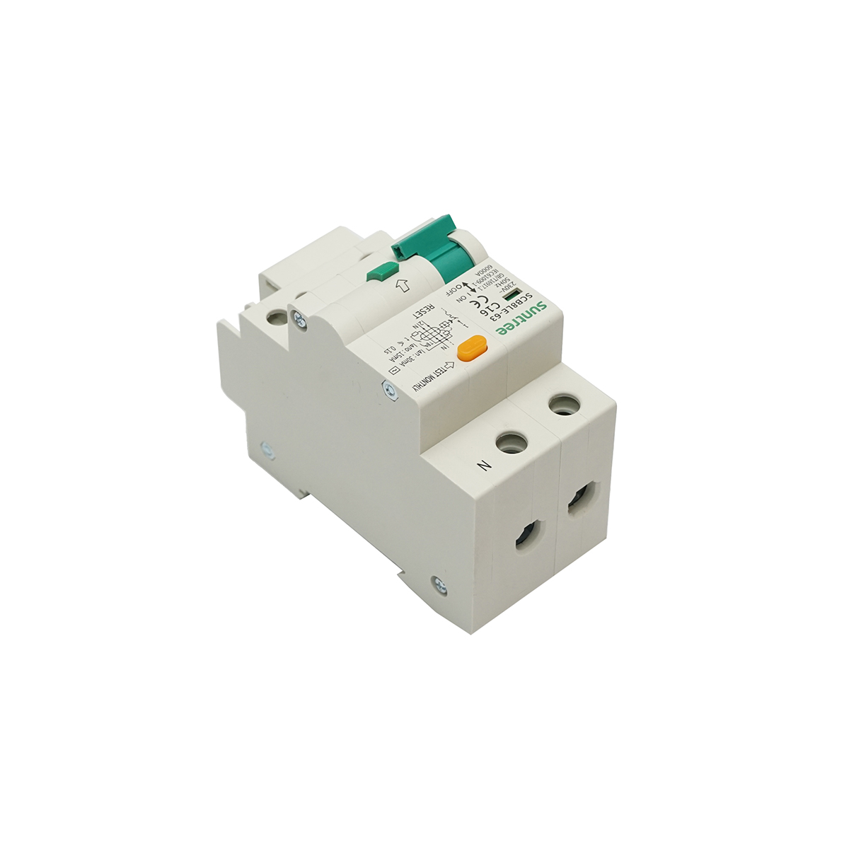Siguranta diferentiala 1P+N, 16A, 30mA Suntree - imagine 5