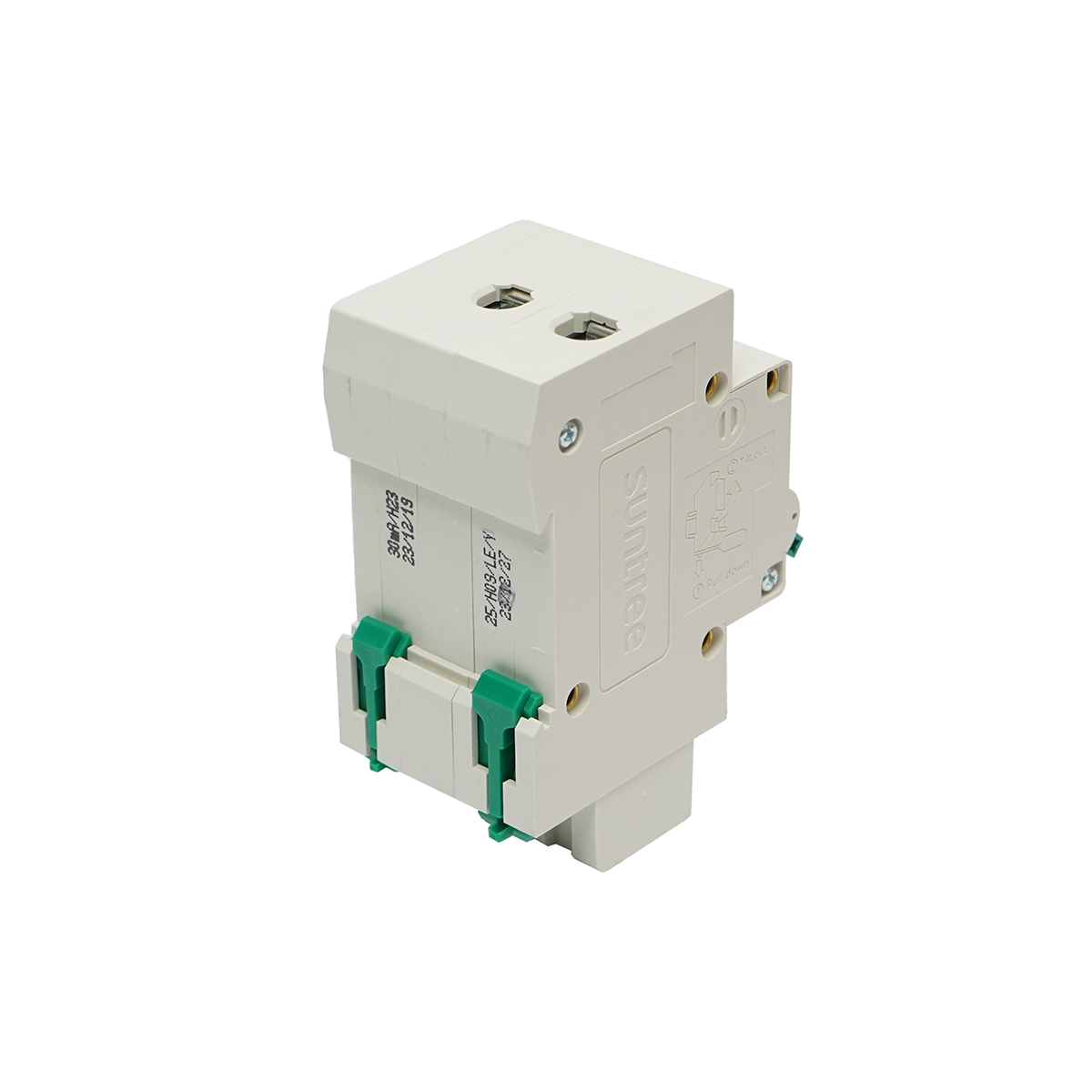 Siguranta diferentiala 1P+N, 25A, 30mA Suntree - imagine 2