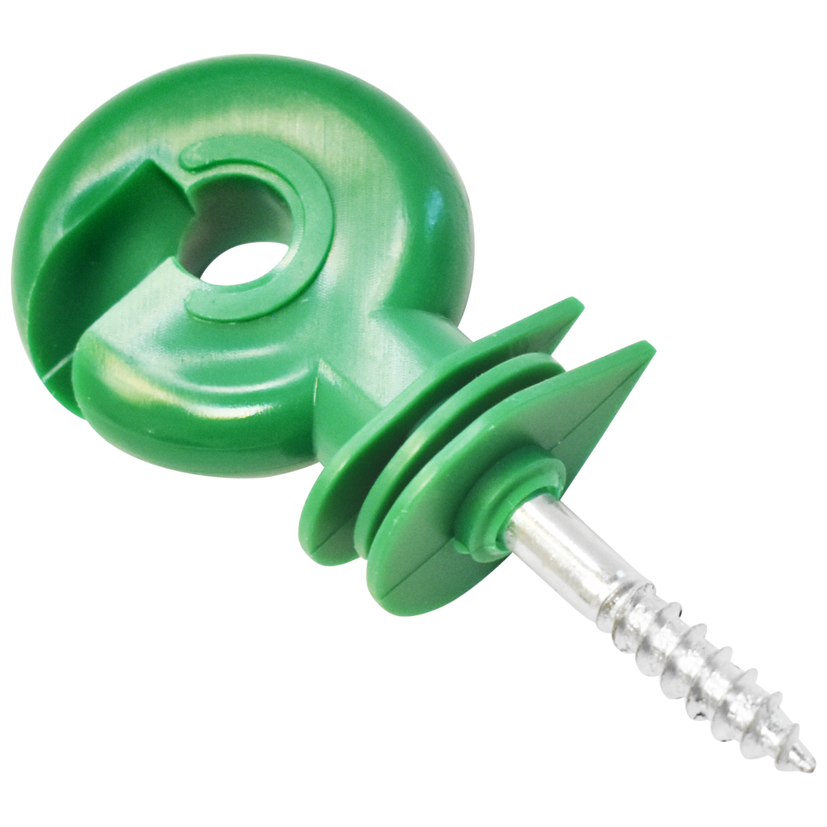 Izolator inelar compact verde fi 5.2mm 80x35mm gard electric Mezofarm - imagine 2
