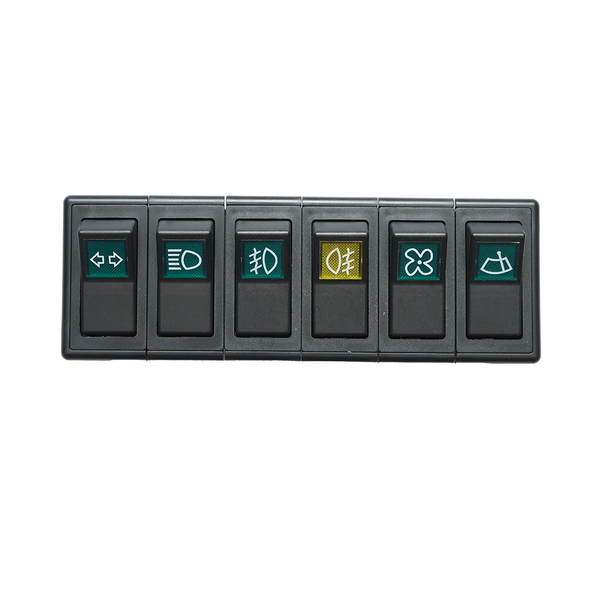 Panou comanda, comutator 6 butoane universal
