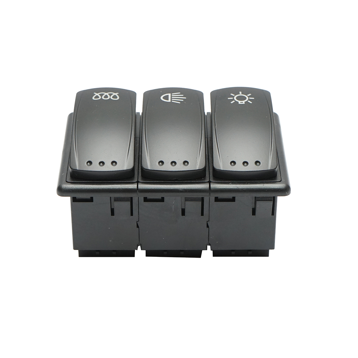 Panou comanda, comutator 3 butoane universal - imagine 3