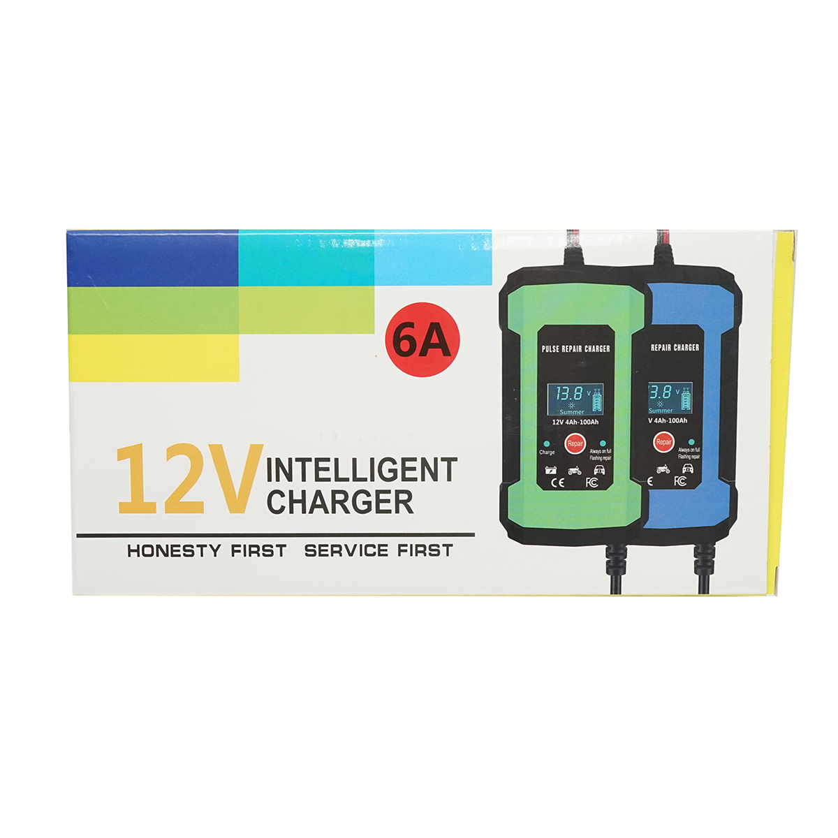 Redresor, incarcator digital baterie auto/moto, cu functie de reparare 12V 6A - imagine 5