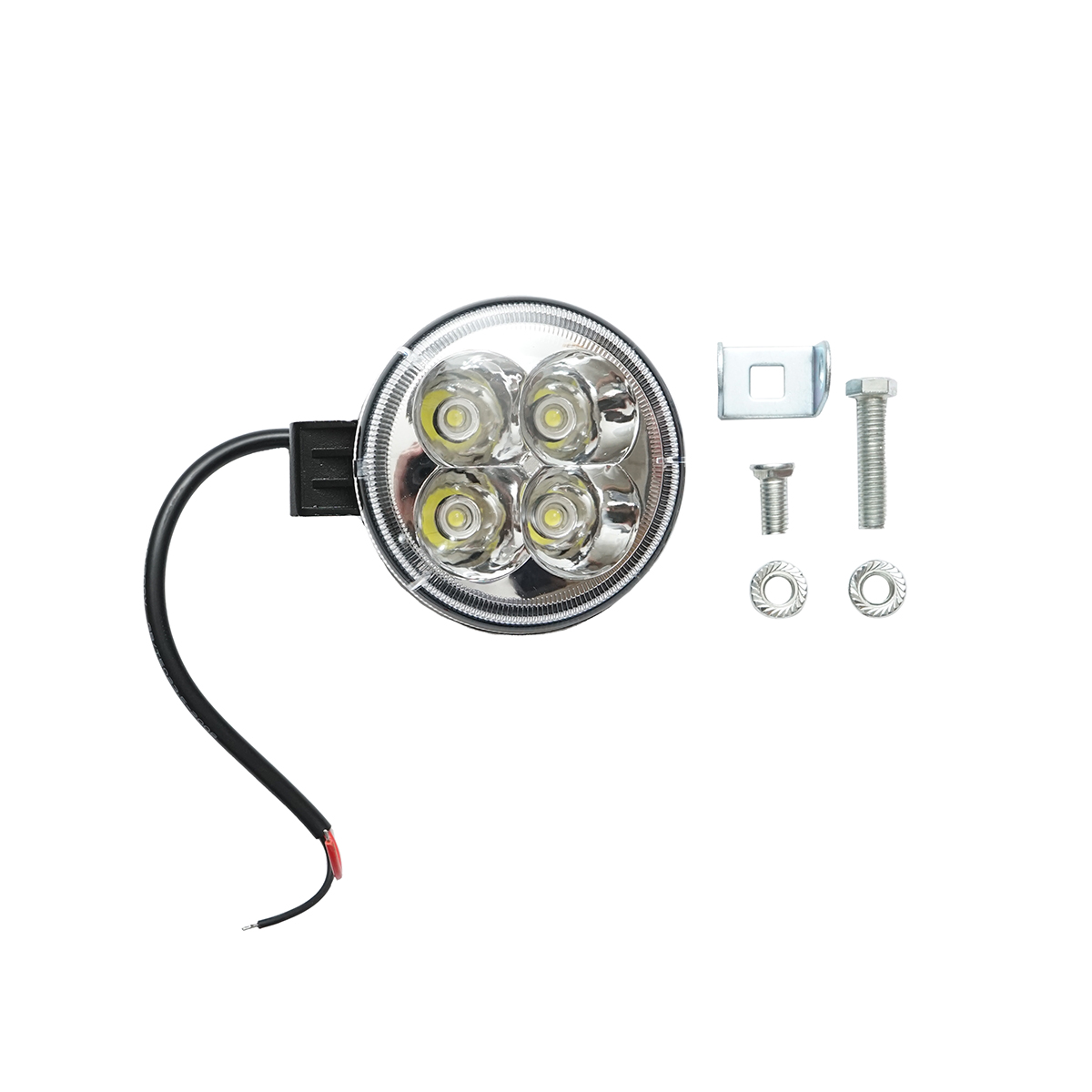 Lampa cu 4 LED-uri 10-30V 12W unghi radiere 30 de grade tip spot 6400K Breckner Germany - imagine 3