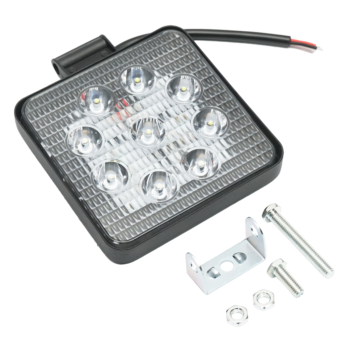 Lampa 9 LED-uri 10-60V 27W unghi de radiere 60 patrat - imagine 3