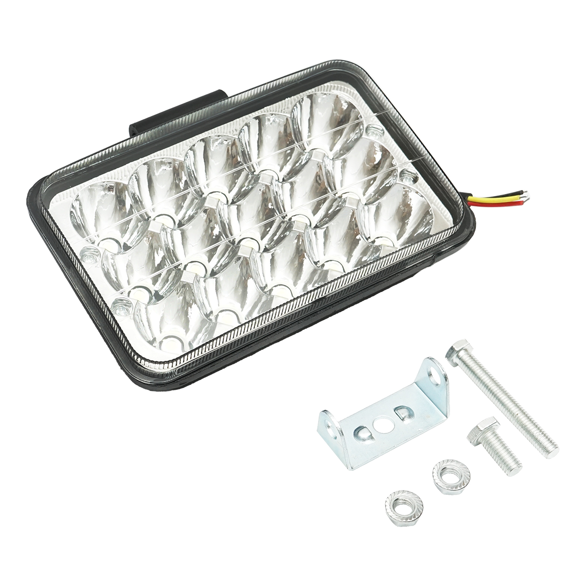 Lampa 15 LED-uri 2 faze 10-30V 45W unghi de radiere 30 - imagine 3