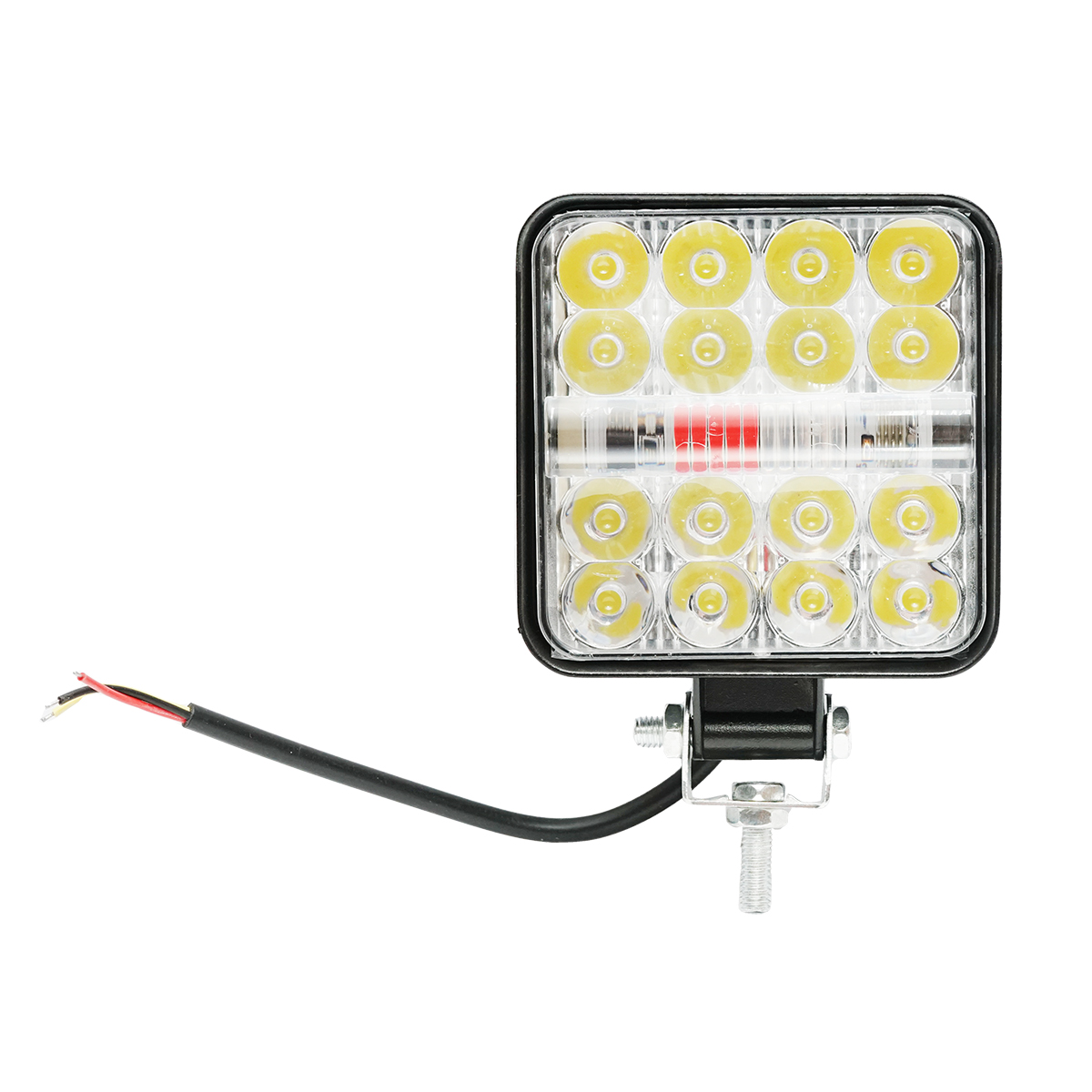 Lampa proiector combinata 26 LED-uri 9-80V 6500K 84x21x84mm IP67