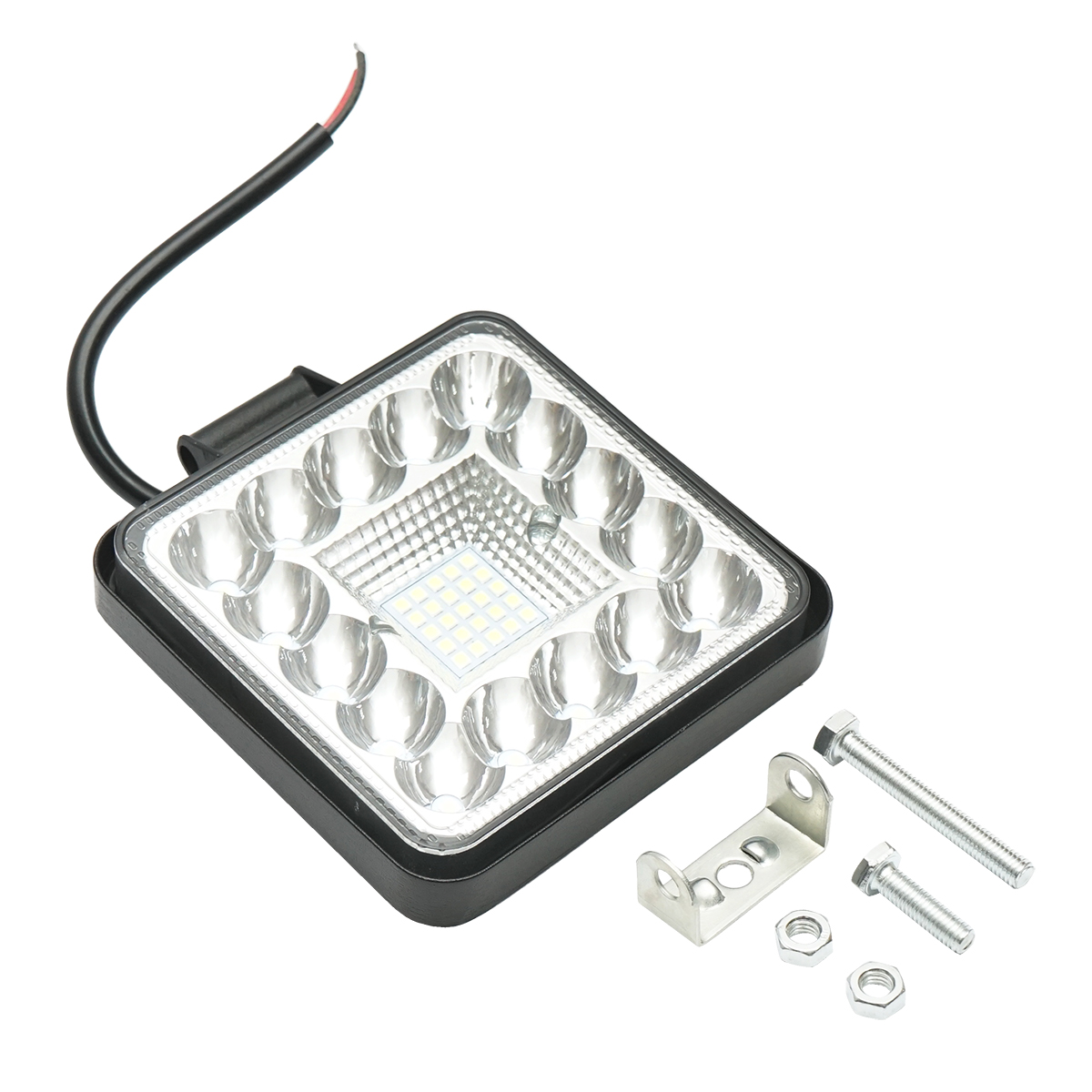 Proiector patrat cu Led si smd 198W 12V/24V 10-30V - imagine 3