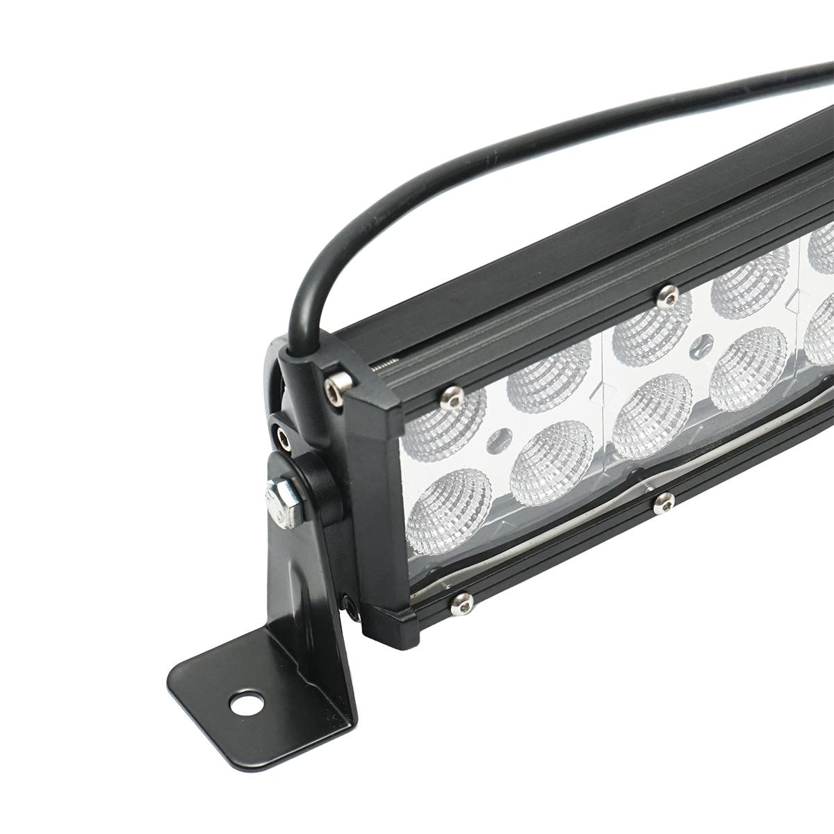 Lampa/proiector 240W curbata tip bara cu 80 LED-uri 9-60V 6000K 1040x65mm - imagine 3