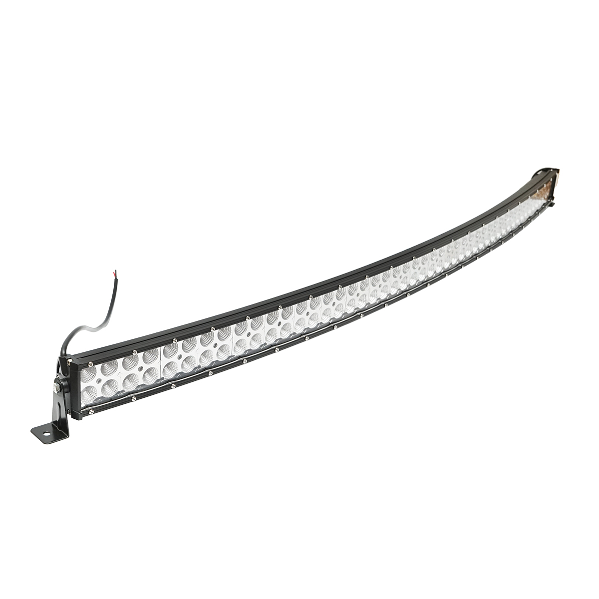 Lampa/proiector 288W curbata tip bara cu 96 LED-uri 9-60V 6000K 1250x65mm - imagine 3