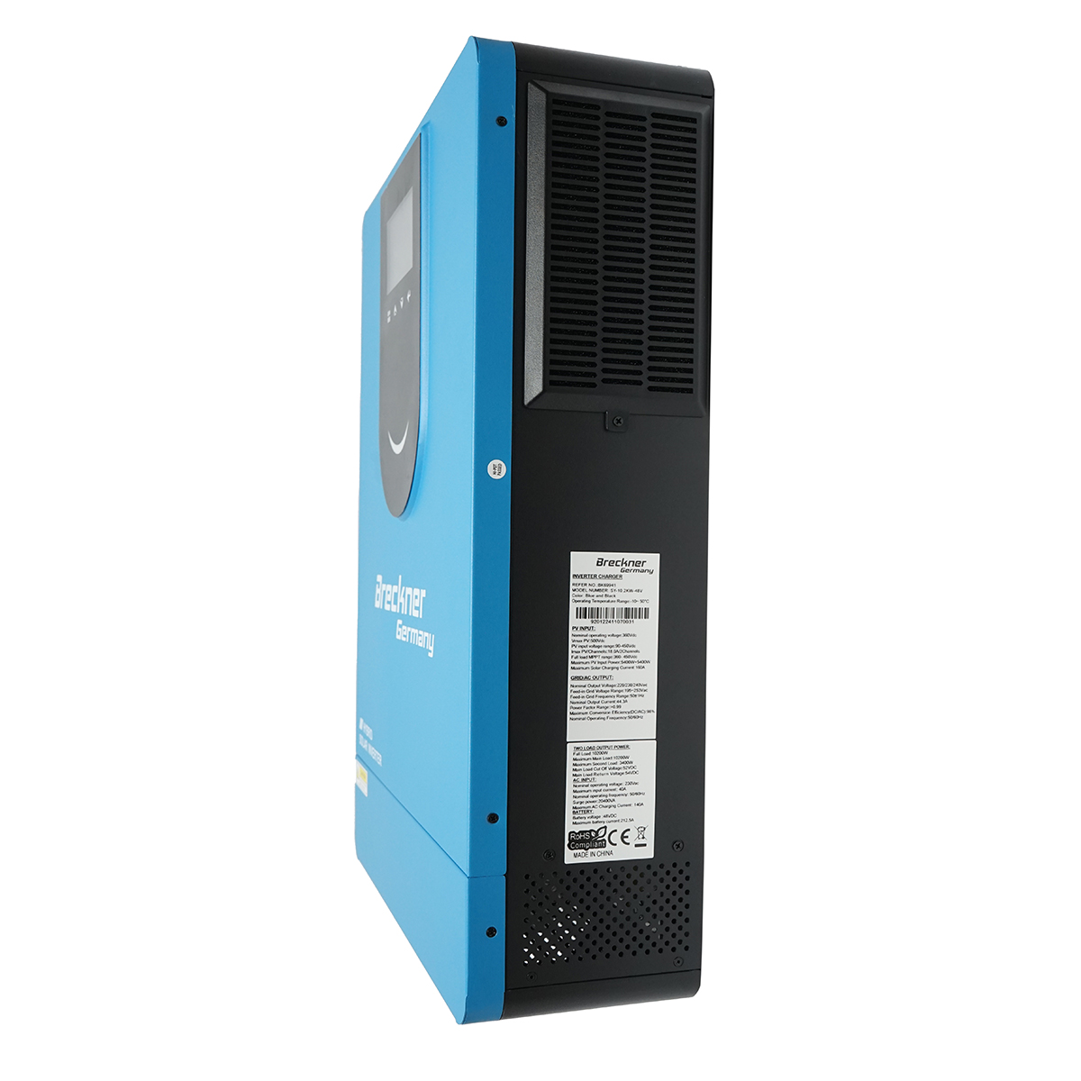 Invertor solar hibrid 10.2 KW, 48V, 140A, MPPT, monofazic, OFF-GRID, SY-10.2KW-48V Breckner Germany - imagine 3