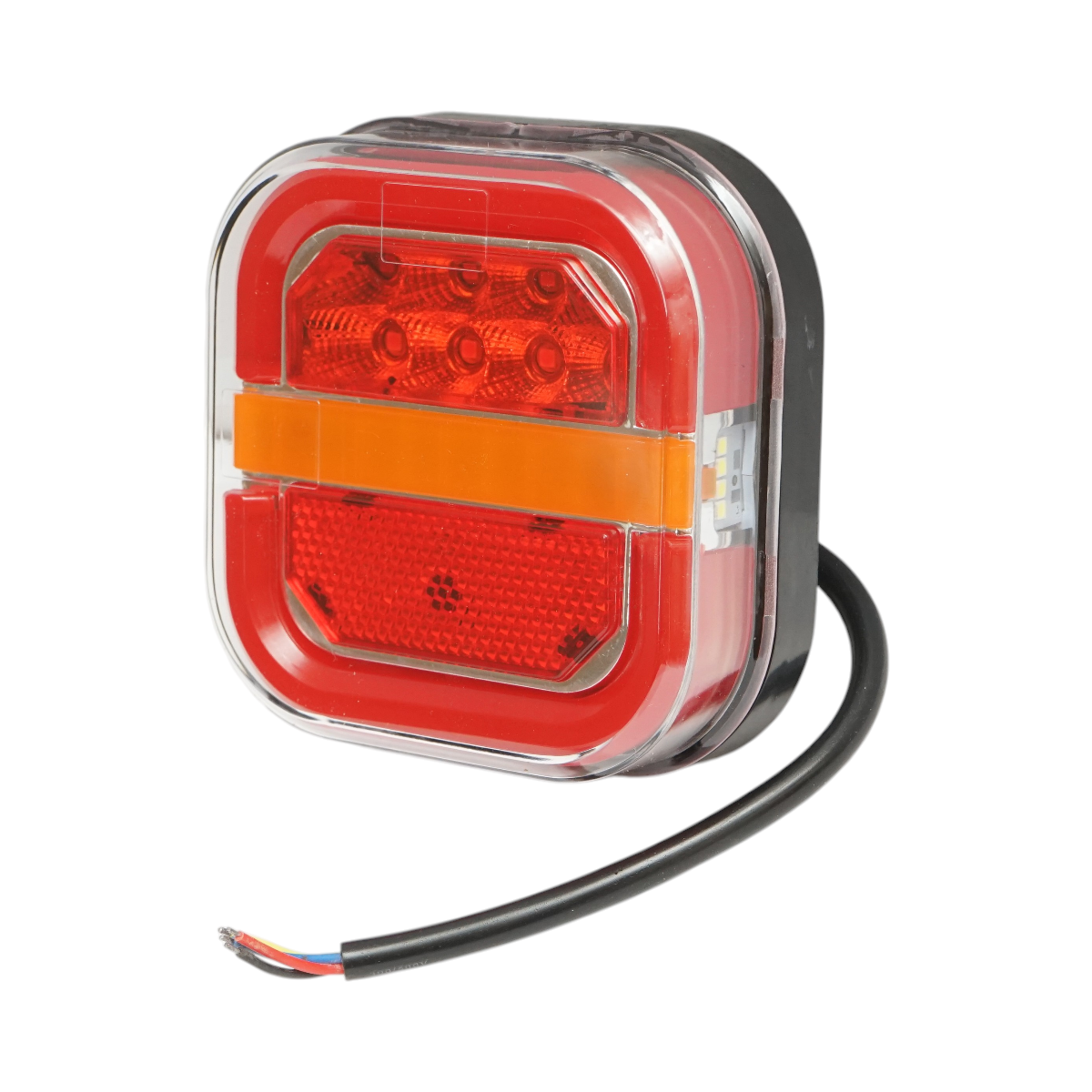 Set lampi spate LED remorca/camion 12-24V 97x95x34 Breckner Germany - imagine 5