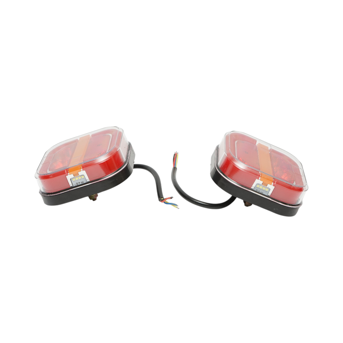 Set lampi spate LED remorca/camion 12-24V 97x95x34 Breckner Germany - imagine 6