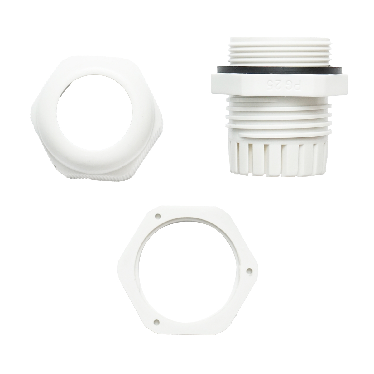 Presetupa PG25 gri ABS+EPDM IP68 - imagine 4