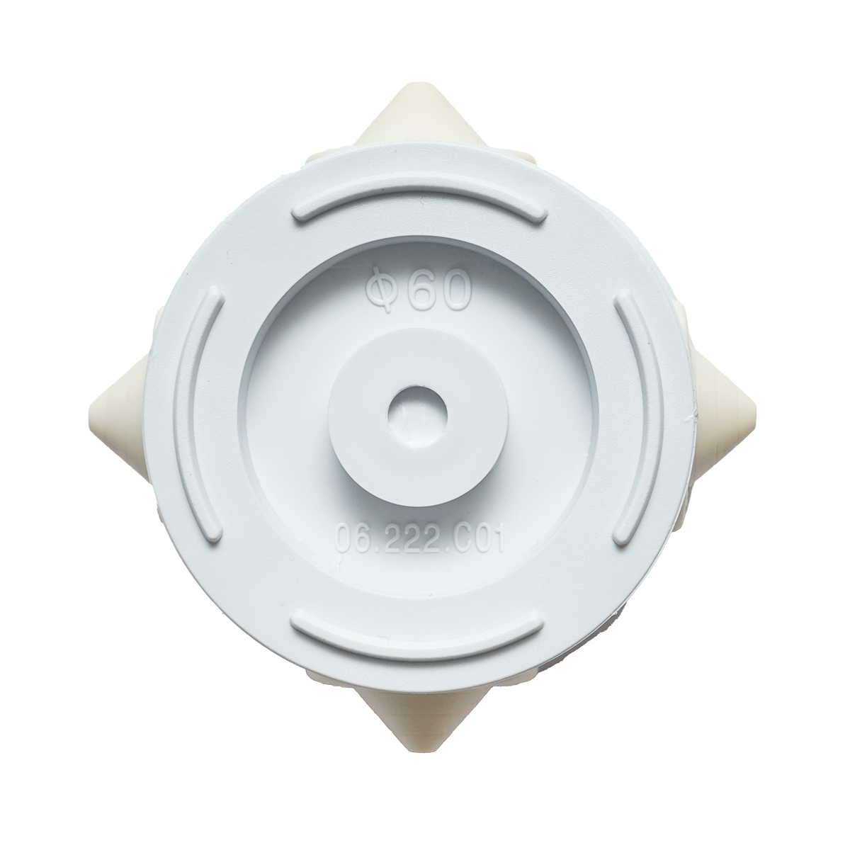 Doza derivatie rotunda aparenta 4 intrari 50x30mm IP44 - imagine 4