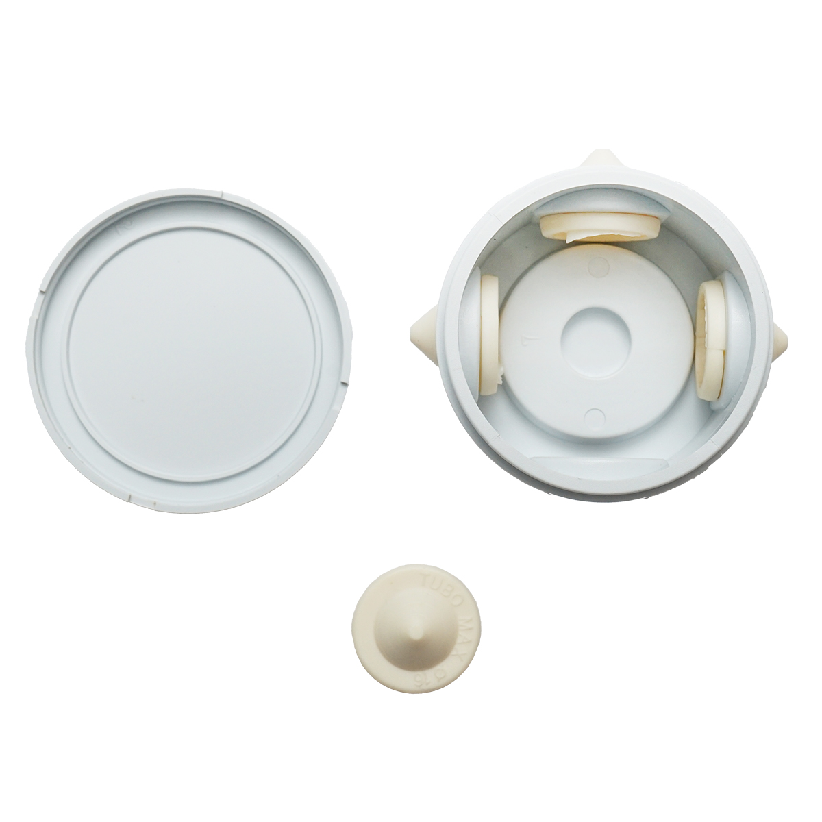Doza derivatie rotunda aparenta 4 intrari 50x30mm IP44 - imagine 3
