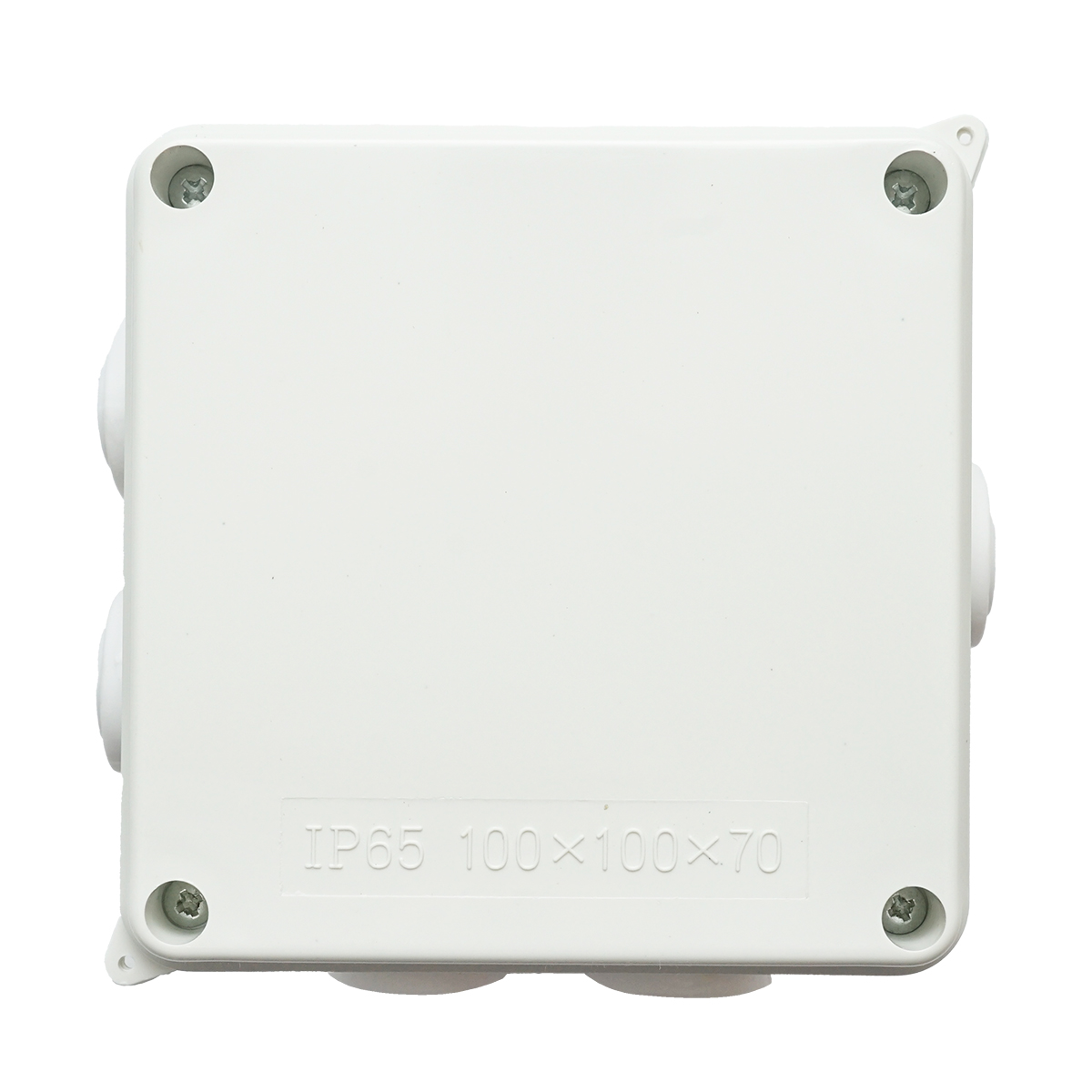 Doza derivatie patrata aparenta 7 intrari 100x100x70mm IP65 - imagine 3